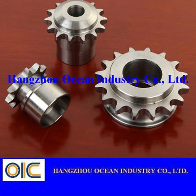 Personnalisation de base en acier au carbone roues en plaque simple rouleaux en chaîne de roulement racetrages fournisseur