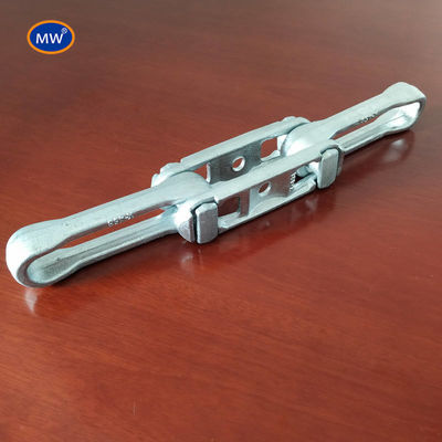 2.5 pouces longueur de la chaîne de raccordement chute forgé chaîne sans rivets haute résistance 1 pouce de hauteur chaîne résistante à la corrosion fournisseur