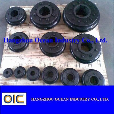 25 Mm Bore Diameter Rigid Couplings Bolted Connection Type Shaft Diameter 25 Mm Mechanical Couplings for Shaft Connection fournisseur
