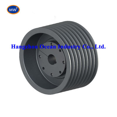 Black Belt Pulleys Featuring Standard or Custom Keyway Sizes and Outside Diameter Depends On Size and Type Suitable for Machinery fournisseur