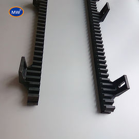 DIN 6 engrenage à support à dents droites 20 mm engrenage à support en acier à oxyde noir pour moteur à porte coulissante fournisseur
